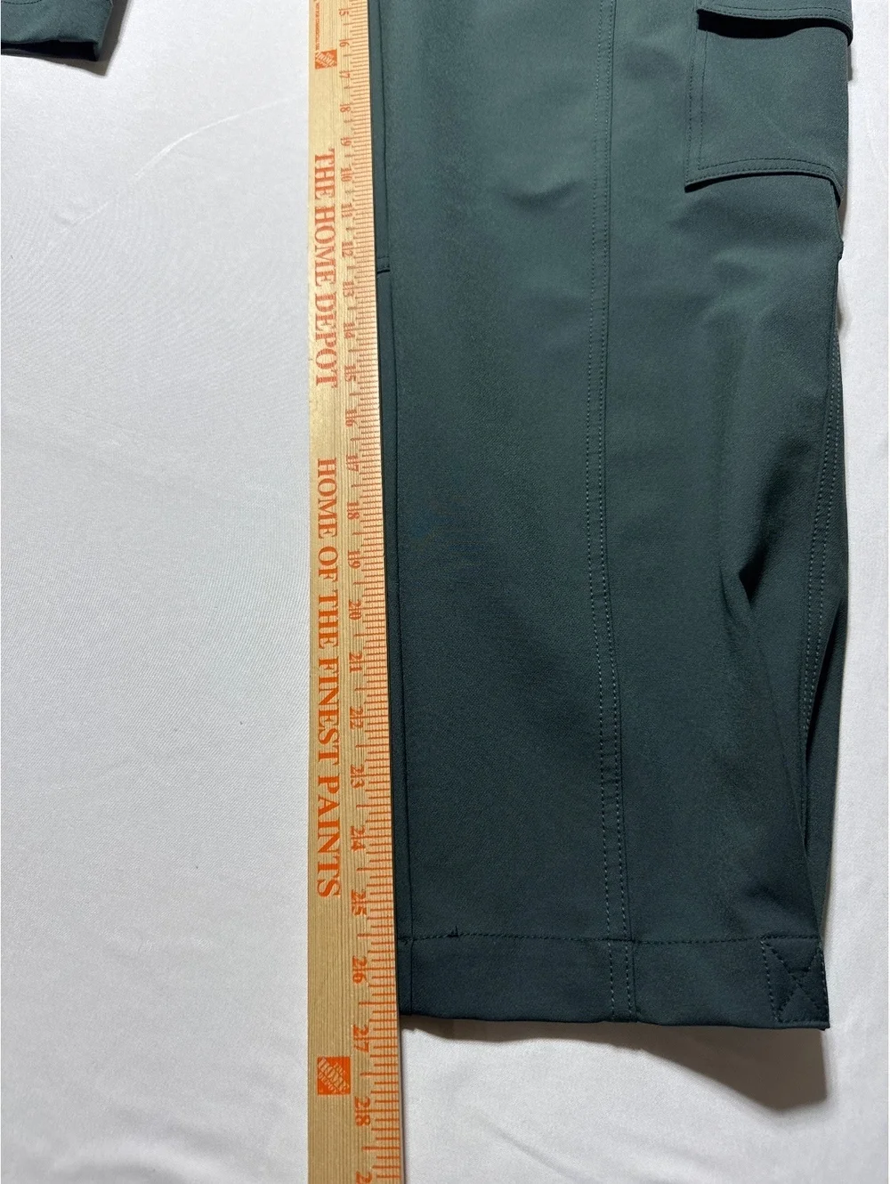 Dear John Cargo Pants in Sleek Slate Green - Size 32